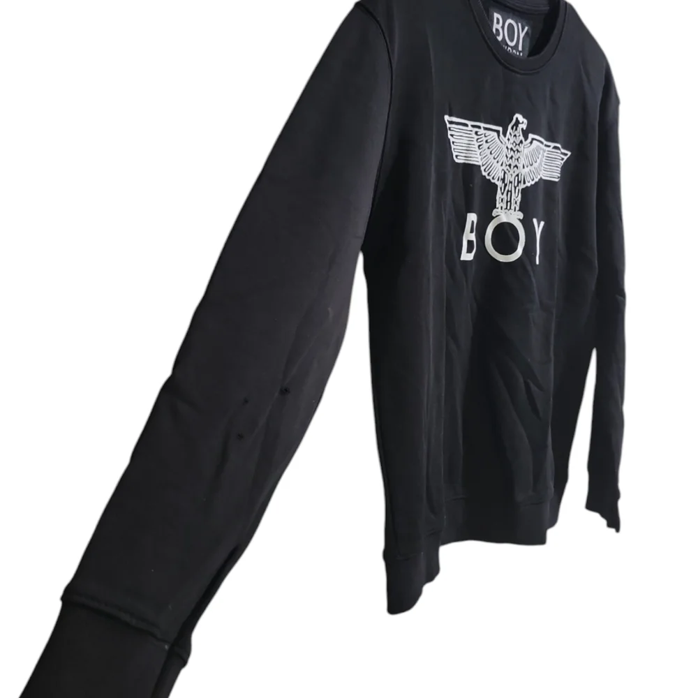 Boy London Boy Eagle Scribble Sweatshirt Size Sm Black White Minor Callouts - Picture 6 of 11